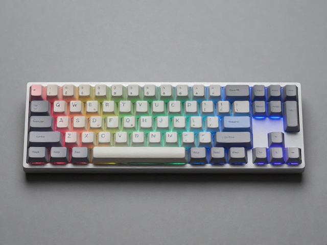 Keychron极简平键帽测评，RGB透光色颜值与手感全解析