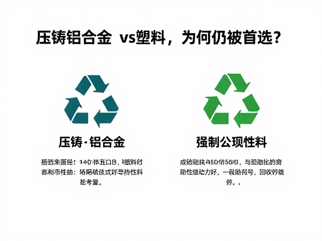 压铸铝合金vs塑料,成本虽高但导热性好,为何仍被首选?