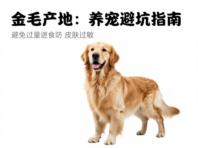 金毛产地哪好?避免过量进食防皮肤过敏,养宠避坑指南