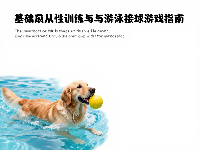 金毛犬产地哪里?基础服从性训练与游泳接球游戏指南