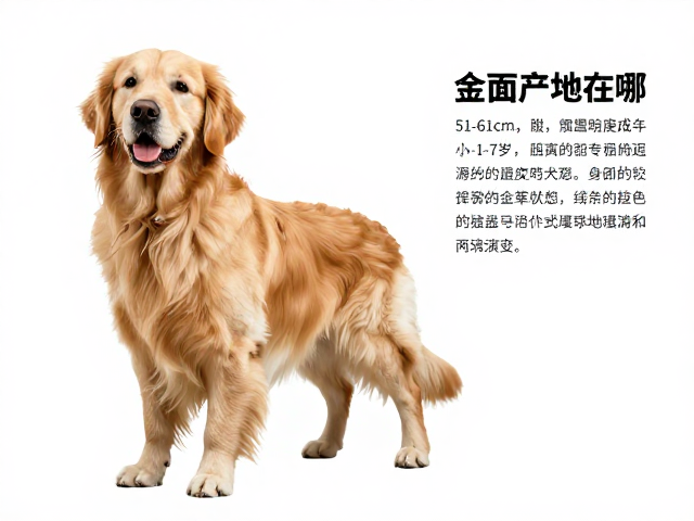 金毛犬产地在哪？肩高51-61cm，1-7岁为成年期详解