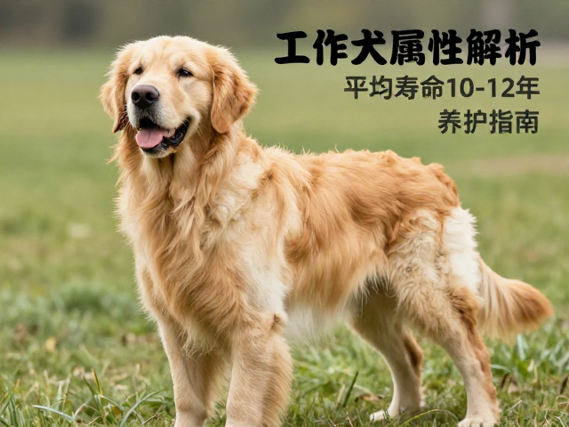 金毛犬产地在哪?工作犬属性解析,平均寿命10-12年养护指南