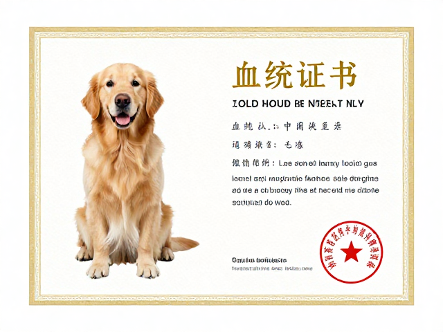 金毛犬产地哪里好?血统证书认证,每周洗澡护理指南