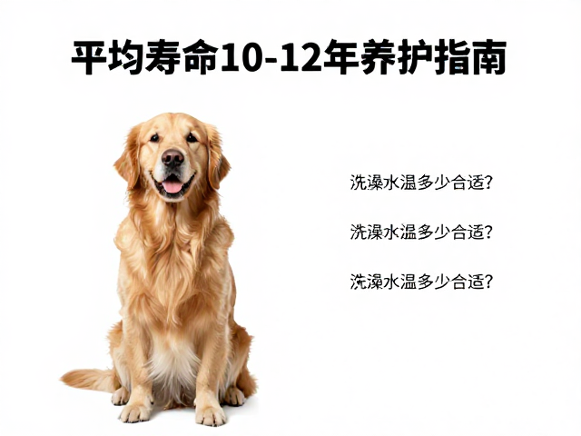 金毛犬产地在哪?洗澡水温多少合适?平均寿命10-12年养护指南
