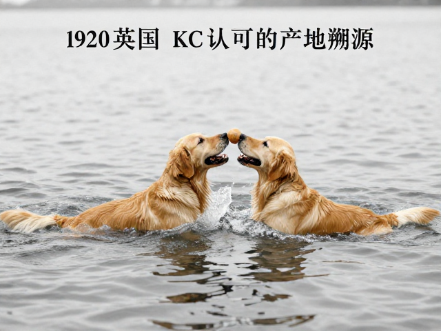 1920年英国KC认可的金毛产地溯源,游泳接球游戏全解析