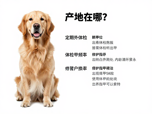 金毛犬产地在哪？定期体检频率与修剪指甲指南