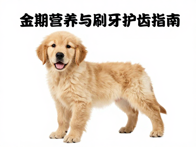 金毛幼犬期骨骼营养与刷牙护齿指南,正宗产地科普