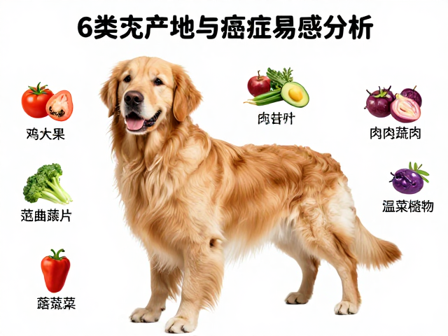 金毛犬产地与癌症易感分析，科学搭配肉类蔬菜助健康