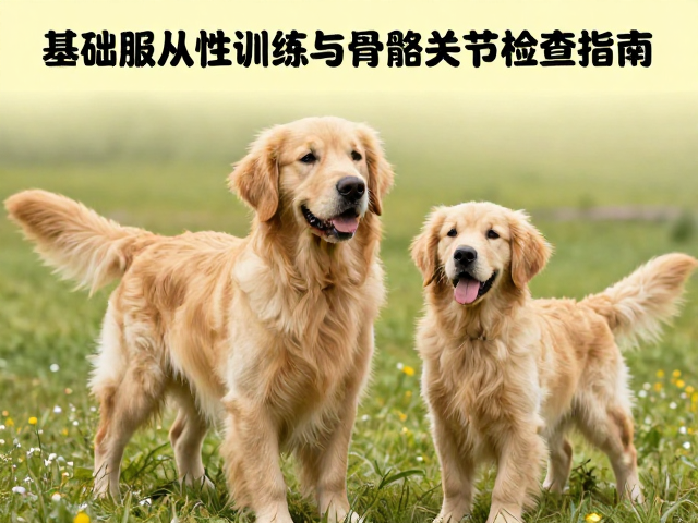 金毛犬产地在哪？基础服从性训练与骨骼关节检查指南