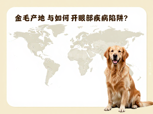 金毛产地与血统证书,如何避开眼部疾病陷阱?
