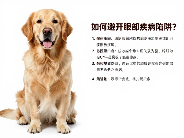 金毛产地与血统证书,如何避开眼部疾病陷阱?