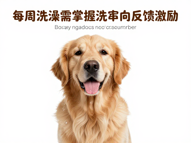 金毛犬产地在哪?每周洗澡需掌握正向反馈激励,养出健康金毛