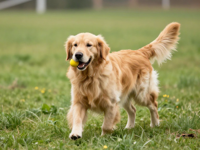 金毛犬产地哪里的好？衔取游戏引导需宽敞空间