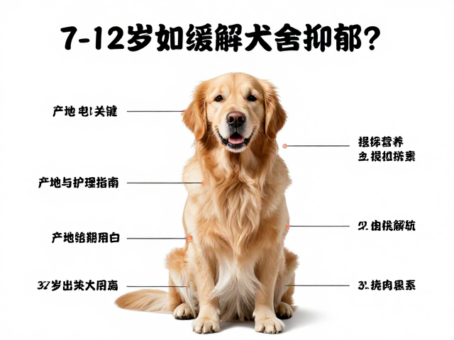 金毛犬老年期(7-12岁)如何缓解犬舍抑郁?产地与护理指南