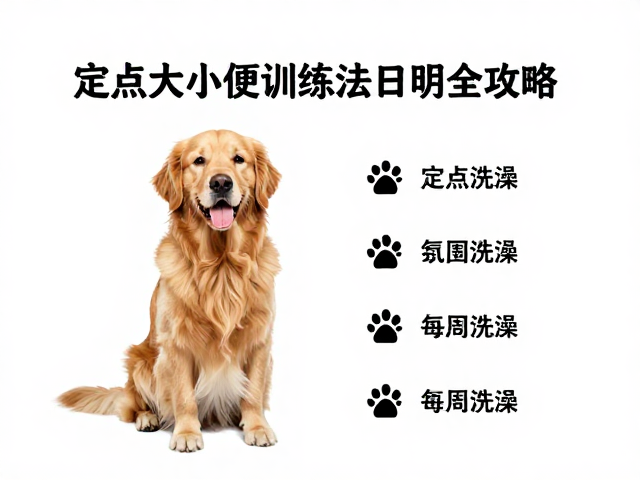 金毛犬产地在哪?定点大小便训练法,每周洗澡全攻略