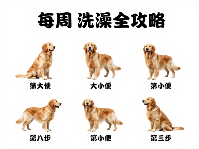 金毛犬产地在哪?定点大小便训练法,每周洗澡全攻略