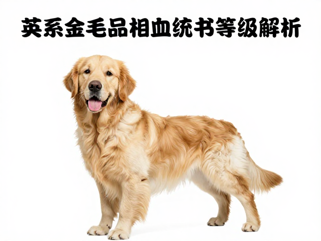英系金毛品相血统书等级解析，训练容易度与选购指南