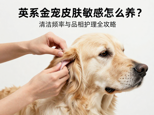 英系金毛皮肤敏感怎么养?清洁频率与品相护理全攻略
