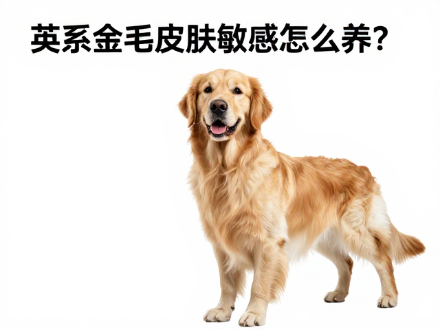 英系金毛皮肤敏感怎么养?清洁频率与品相护理全攻略