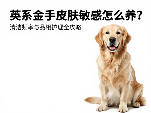 英系金毛皮肤敏感怎么养?清洁频率与品相护理全攻略