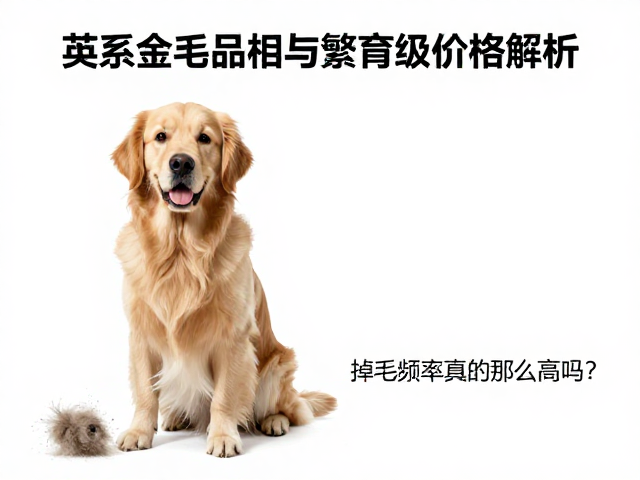 英系金毛品相与繁育级价格解析,掉毛频率真的那么高吗?