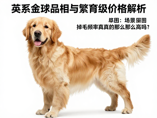 英系金毛品相与繁育级价格解析,掉毛频率真的那么高吗?