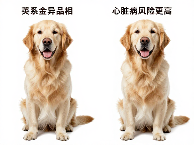 英系金毛品相与体重差异解析,心脏病风险是否更高?