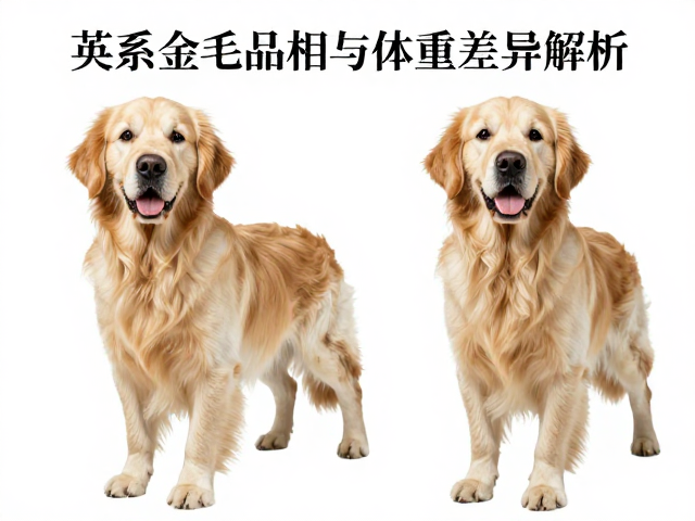 英系金毛品相与体重差异解析,心脏病风险是否更高?