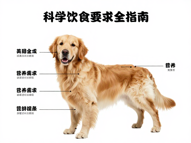 英系金毛品相与整体比例解析,科学饮食要求全指南