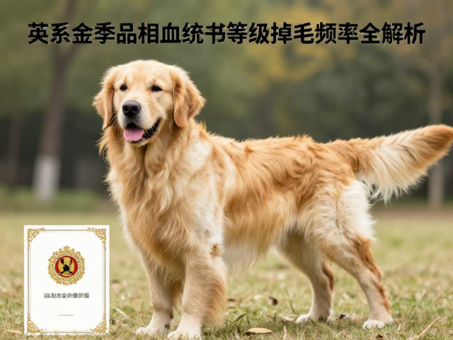 英系金毛品相血统书等级与掉毛频率全解析