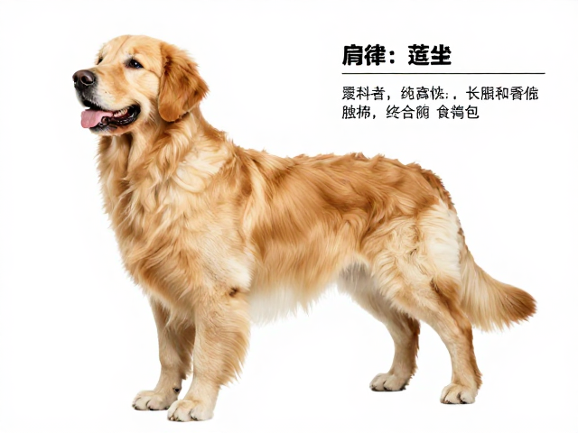 英系金毛品相标准,肩高范围解析及科学饮食要求指南