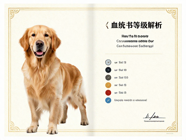 英系金毛品相与血统书等级解析,体重差异对健康的影响
