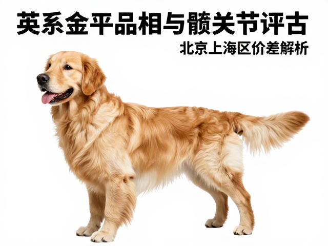 英系金毛品相与髋关节评估,北京上海地区价差解析