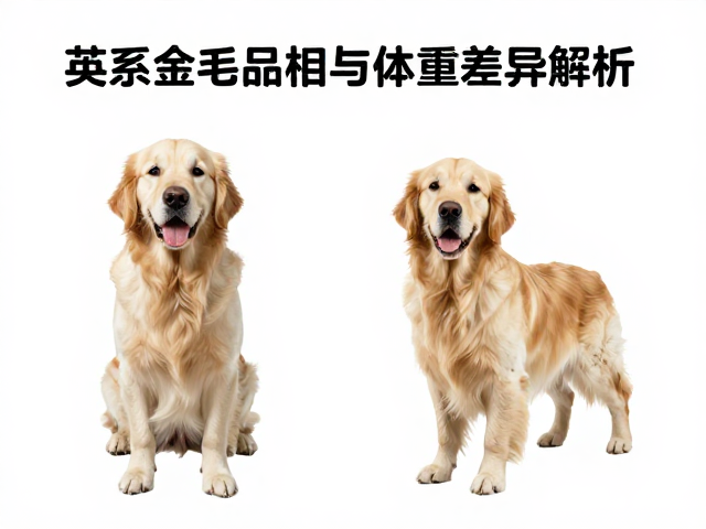 英系金毛品相与体重差异解析,家庭空间需求大揭秘