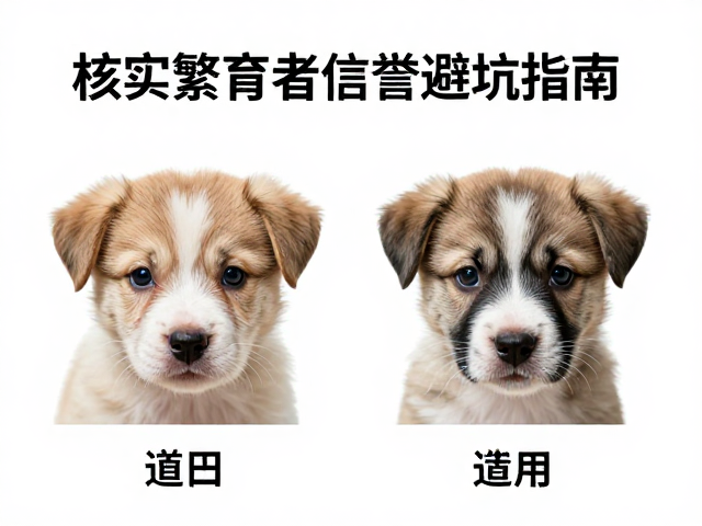 幼犬鉴别技巧,头部宽大方正,核实繁育者信誉避坑指南