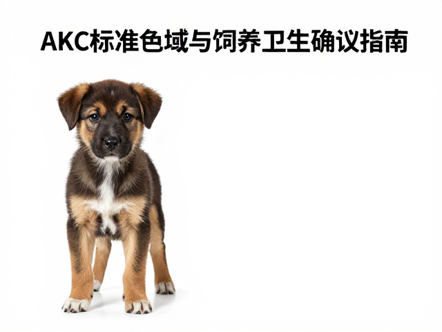 幼犬鉴别技巧，AKC标准色域与饲养卫生确认指南