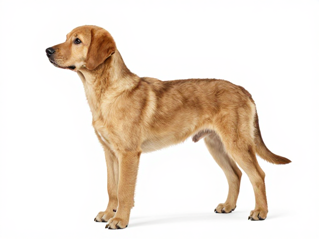 深金色幼犬鉴别,肩高体长比例协调是关键技巧
