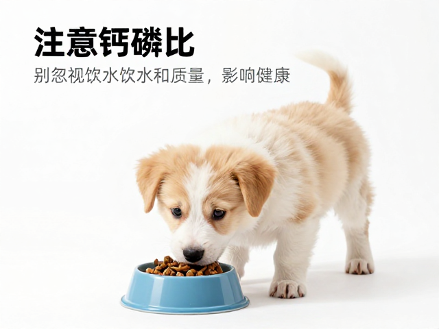 幼犬喂食注意钙磷比,别忽视饮水质量影响健康