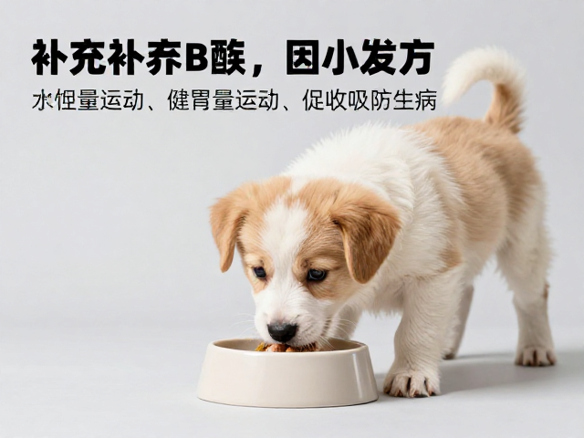 幼犬喂食加维生素B族,配合适量运动促吸收防生病