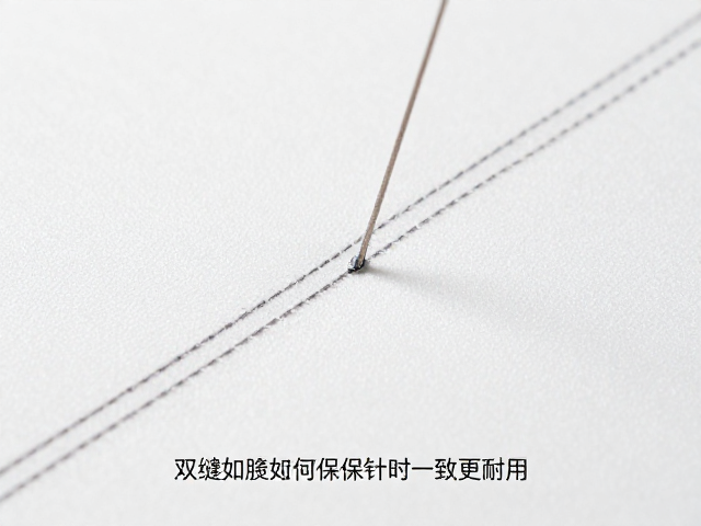 双线精密车缝工艺解析,双针缝如何保证针距一致更耐用