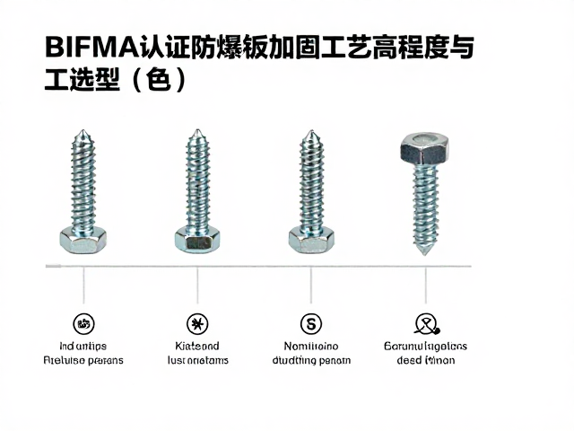 BIFMA认证防爆钢板加固工艺，高强度六角螺丝选型与施工标准