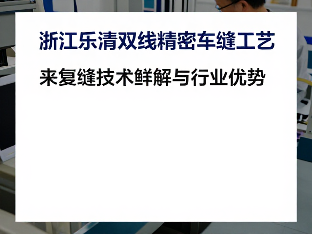 浙江乐清双线精密车缝工艺,来复缝技术详解与行业优势