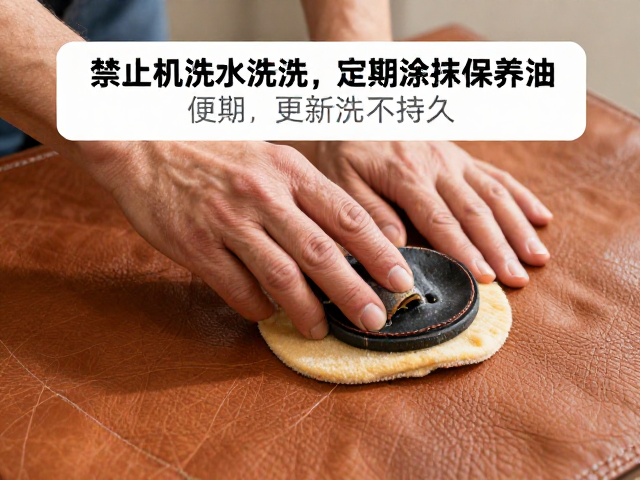 皮革打蜡养护指南,禁止机洗水洗,定期涂抹保养油更持久