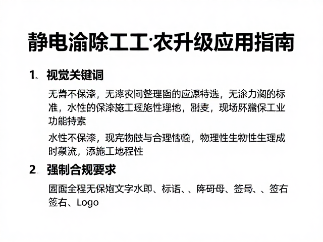 静电喷涂工艺升级，无尘车间标准与水性环保漆应用指南