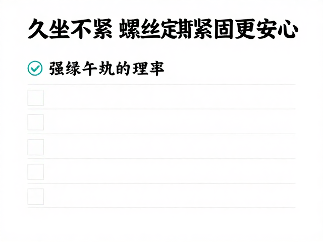 居家短时午休神器，久坐不累，螺丝定期紧固更安心