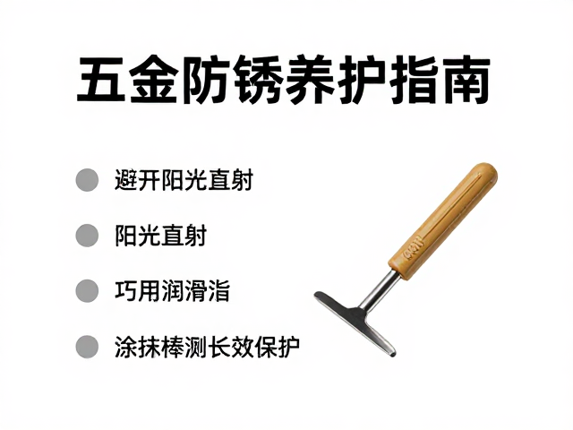 五金防锈养护指南,避开阳光直射,巧用润滑脂涂抹棒长效保护