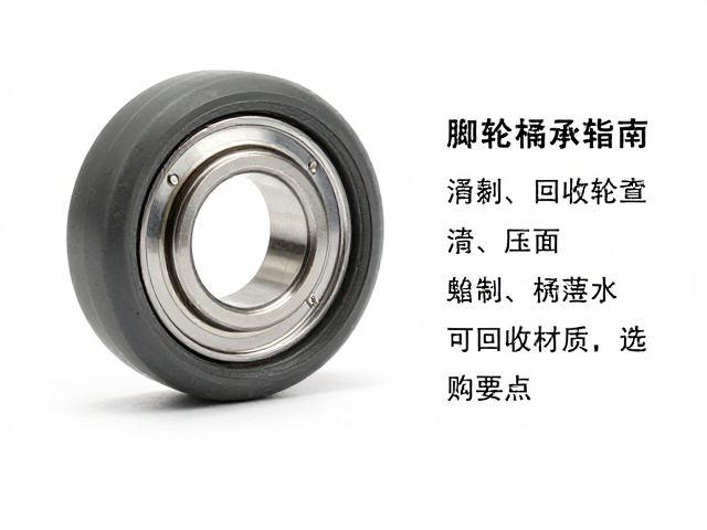脚轮轴承润滑指南，硬质橡胶轮与可回收材质选购要点
