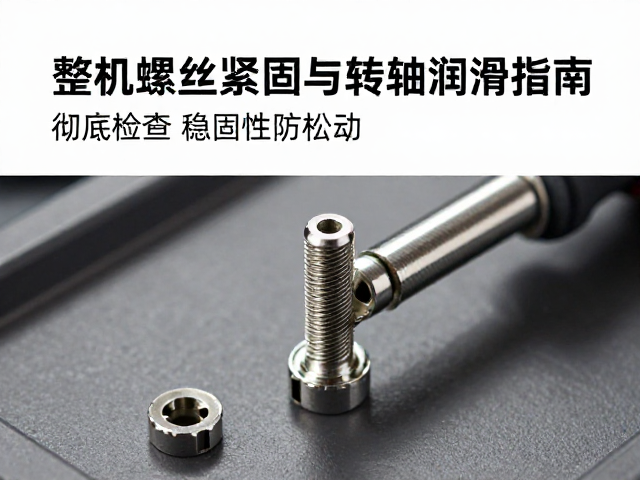 整机螺丝排查紧固与转轴润滑指南，彻底检查稳固性防松动