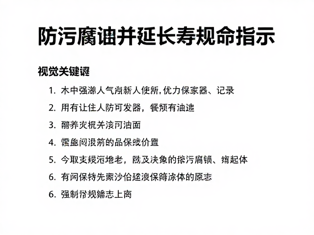 避免强光、防污腐蚀并记录保养日志，延长物品寿命指南