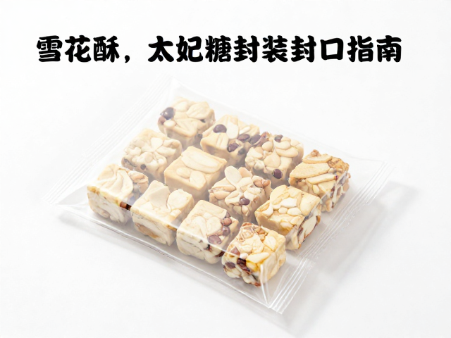 雪花酥太妃糖封装专用,更换高温布与零食分装封口指南